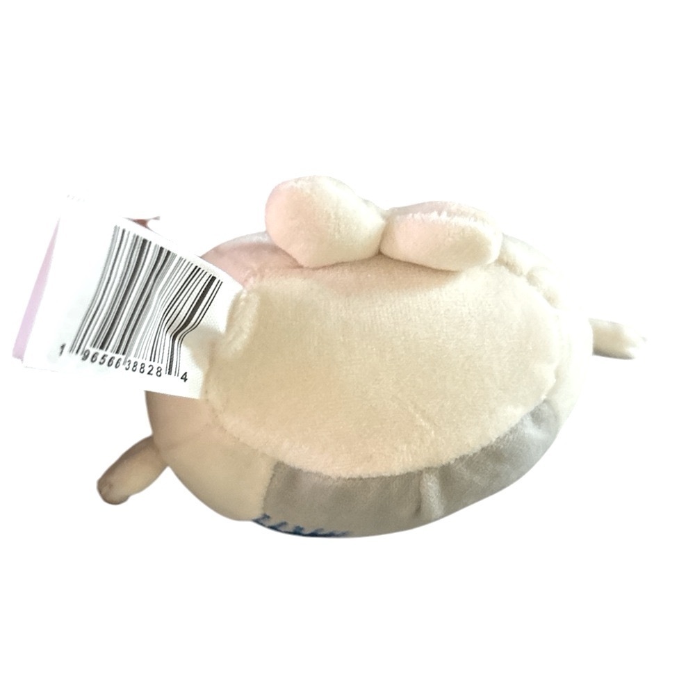 Squishmallows Lucille Seal Plush 4 Inch White Blue Scarf - Picture 3 of 4